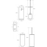 Комплект аксессуаров для санузла GEBERIT BEMETA OMEGA 104201072 /102313067 104201072-102313067